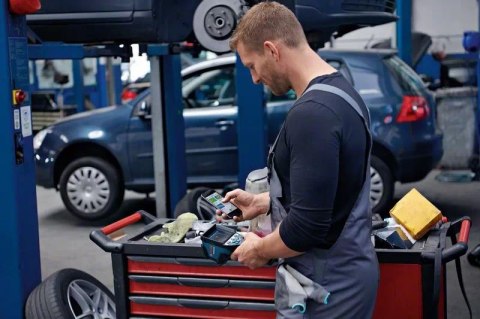 Bosch GTC 600 C Noise equivalent temperature difference (NETD) IR Czarny, Niebieski 256 x 192 px Wbudowany wyświetlacz LCD