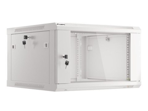 Lanberg WF01-6606-10S stojak 6U Szafa wisząca Szary