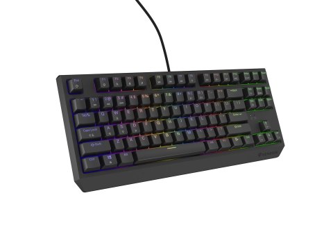 Klawiatura GENESIS Thor 230 TKL NKG-2077 Gaming USB QWERTY Czarny