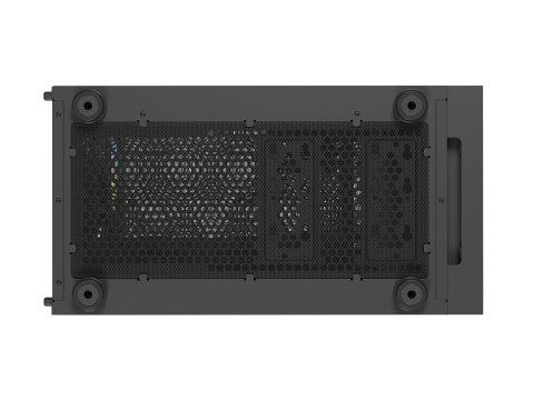 NATEC OBUDOWA GAMINGOWA GENESIS DIAXID 605 ARGB MIDI TOWER USB-C Z OKNEM CZARNA