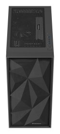 NATEC OBUDOWA GAMINGOWA GENESIS DIAXID 605F MIDI TOWER USB-C Z OKNEM CZARNA