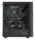 NATEC OBUDOWA GAMINGOWA GENESIS DIAXID 605F MIDI TOWER USB-C Z OKNEM CZARNA