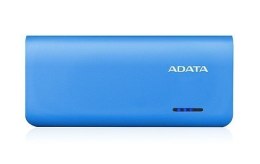 ADATA Power bank APT100-10000M-5V-CBLWH 10000 mAh, Blue/White