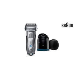 Braun Electric Shaver+ Shaver Silver 7899cc+CCR2 Wet use, Rechargeable, Charging time 1 h, Li-Ion, Network / battery, Number o