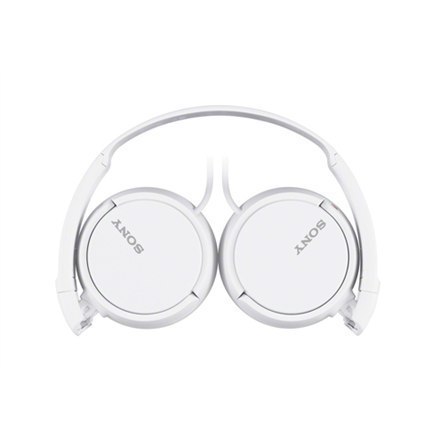 Słuchawki Sony MDR-ZX110 na opaskę/nauszne, Kolor biały | Gwarancja 24 m-ce