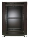 Extralink Szafa rack 27U 600x800 Czarna stojąca
