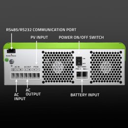 Hybrydowy inwerter solarny Off-Grid 6200W | 120A | 48V | MPPT | BMS | Sinus | opcja Wi-Fi | Power Factor 1.0