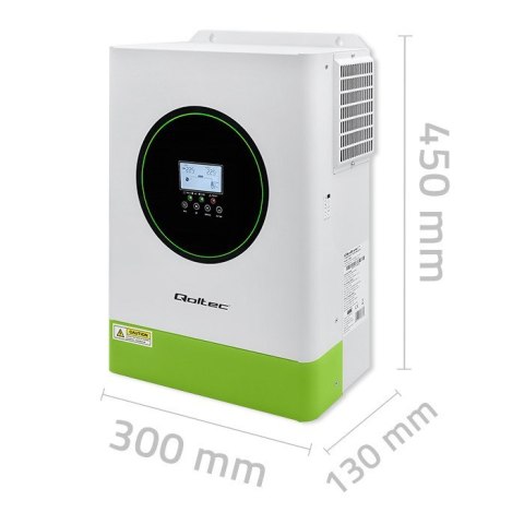Hybrydowy inwerter solarny Off-Grid 6200W | 120A | 48V | MPPT | BMS | Sinus | opcja Wi-Fi | Power Factor 1.0