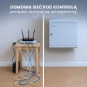 EXTRALINK SZAFA RACK WISZĄCA 6U 600X600 SZARA