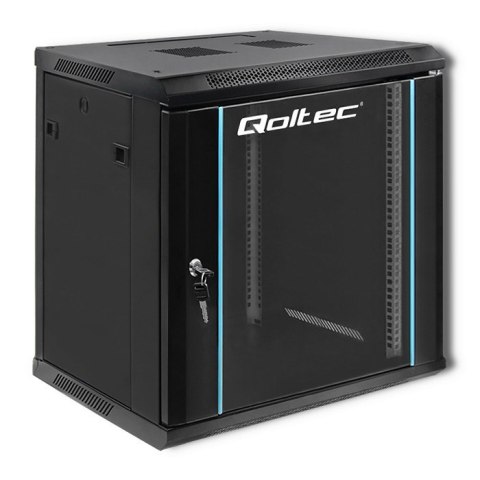 Szafa RACK 19'' 12U 600 x 635 x 450 Czarna Wisząca