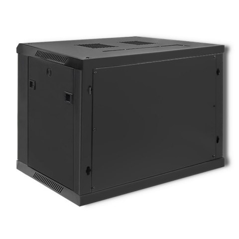Szafa RACK 19" 9U 600 x 500 x 450 Czarna Wisząca