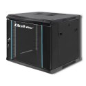 Szafa RACK 19" 9U 600 x 500 x 600 czarna wisząca