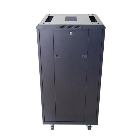 Szafa rack 22U 600x600 Czarna stojąca