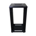 Szafa rack 22U 600x600 Czarna stojąca