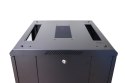 Szafa rack 22U 600x600 Czarna stojąca