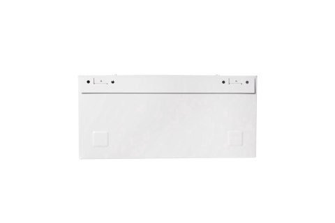 Szafa sieciowa wisząca 19" 4U rack 600x450, drzwi pełne, szary, niedzielona, złożona, 60kg