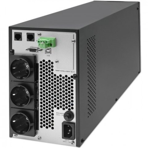 UPS Qoltec 52281 2kVA 2000W (Podwójnej konwersji (online)) 3xgniazdo sieciowe