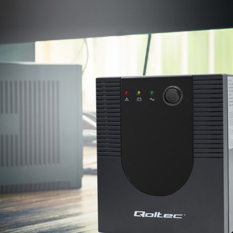 Zasilacz awaryjny UPS Qoltec Monolith 1200VA 720W