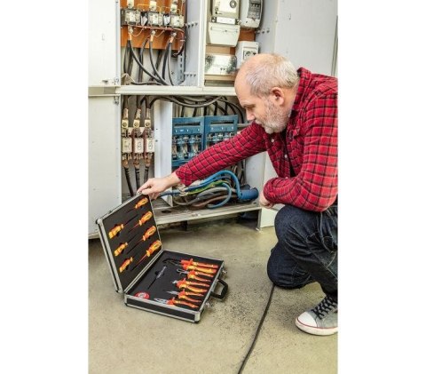 Zestaw szczypiec i wkrętaków 1000V, 7 szt.