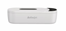 Myjka ultradźwiękowa UV Activejet AUC-200 do protez, okularów i biżuterii, biała.