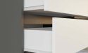 M6 MALWA KOMODA 120CM 6 SZUFLAD ANT/BIEL KOMPLET