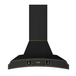 Okap kominowy GORENJE DK63MCLB 60 cm | sterowanie dotykowe | LED | czarny