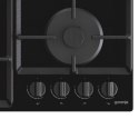 Płyta gazowa Gorenje GTW641EB 60 cm | 4 palniki | ruszty żeliwne | zapłon elektryczny | czarny