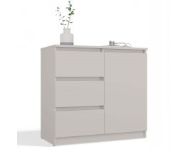 KOMODA 1 DRZWI 3 SZUFLADY KASZMIR KOMPLET
