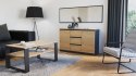 KOMODA 2 DRZWI 3 SZUFLADY ANT/ART BLAT ARTISAN KPL