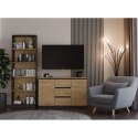 KOMODA 2 DRZWI 3 SZUFLADY ANT/ART BLAT ARTISAN KPL