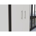REGAŁ ZAMKNIETY OLIV 2D ANTRACYT/BIEL KOMPLET