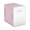Mini lodówka z lusterkiem do makijażu LED ELLE 4L fioletowa