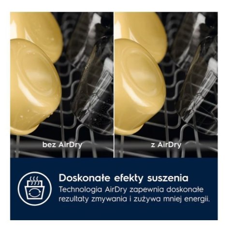 Zmywarka do zabudowy 45 cm ELECTROLUX EES48401L | klasa C | 10 kpl | AirDry | SatelliteClean