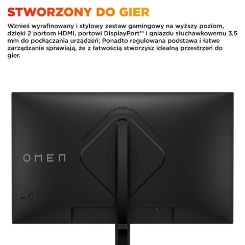 MONITOR HP LED, QHD 27" OMEN 27q G2 (AV4H6E9) 180Hz