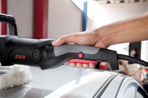 Skil 9955 MA Polerka podłogowa 3600 RPM Czarny, Szary, Czerwony, Srebrny