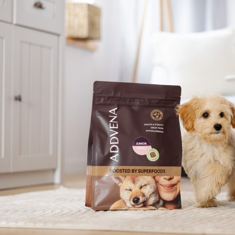 ADDVENA BOOSTED BY SUPERFOODS dla szczeniąt małych ras 2,5kg