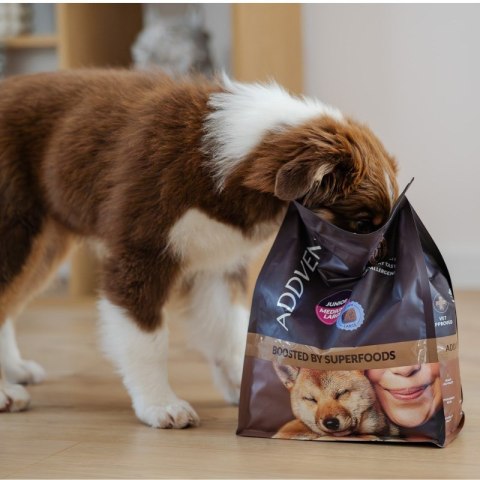 ADDVENA BOOSTED BY SUPERFOODS dla szczeniąt średnich i dużych ras 10kg