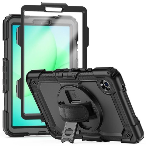 Etui z podstawką na Samsung Galaxy Tab A9 / A11 8.7 X110 / X115 / X133 / X135 Solid - czarne