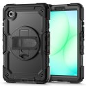 Etui z podstawką na Samsung Galaxy Tab A9 / A11 8.7 X110 / X115 / X133 / X135 Solid - czarne