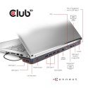 Stacja dokująca CLUB3D CSV-1564W100 USB 3.2 Gen 1 (3.1 Gen 1) Type-C Czarny