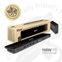 Stacja dokująca CLUB3D CSV-1564W100 USB 3.2 Gen 1 (3.1 Gen 1) Type-C Czarny