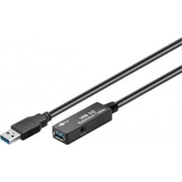 Goobay Active USB 3.0 extension cable 95727 5 m, Black