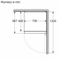 Lodówka BOSCH KGN39LBCF
