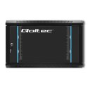 Szafa wisząca QOLTEC RACK 19" 6U 600X370X600 czarna