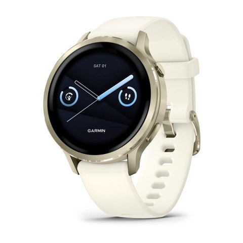 Zegarek Garmin Venu 4, 41mm AMOLED Bone