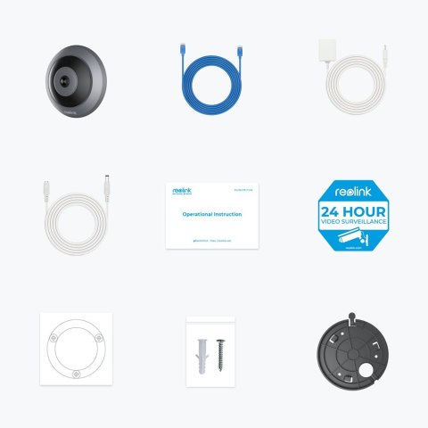 Kamera IP do monitoringu Reolink Fisheye Series W520