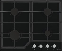 Płyta gazowa Gorenje GT641KB 60 cm | 4 palniki | ruszty żeliwne | zapłon elektryczny | czarny