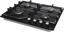 Płyta gazowa Gorenje GT641KB 60 cm | 4 palniki | ruszty żeliwne | zapłon elektryczny | czarny