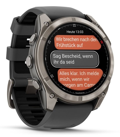 Garmin Fenix 8 Pro 51mm AMOLED Sapphire Titanium