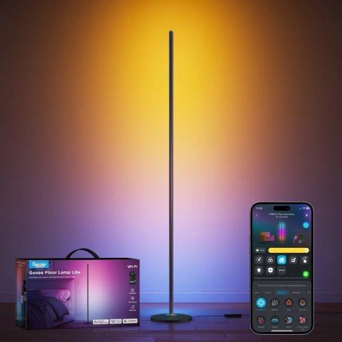 Lampa podłogowa RGBICW Govee H8076 Floor Lamp Lite, 1000lm, 2.4GHz Wi-Fi + Bluetooth